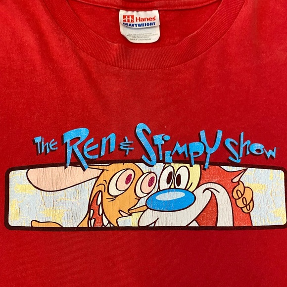 Vintage 2001 The Ren And Stimpy Show Promo Shirt
Mens Size Large - Picture 3 of 10